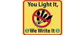 You Light It We Write It Website